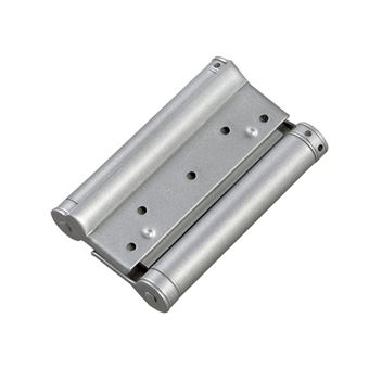 Paire charnière simple action Liobex compact N1 acier argent - GROOM - GR104101 - 1