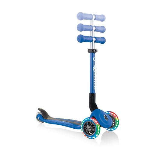 Authentic Sports 437-100-R - Globber Junior Pliable avec lumières bleu