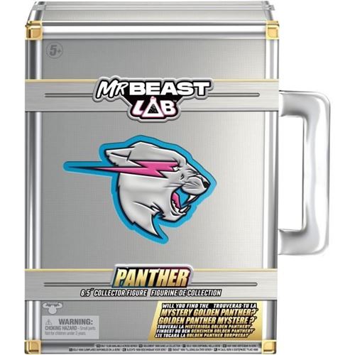 Figurine Collector - Moose Toys - Panthere Mr. Beast Lab Ultime - 15,8 Cm, 13 Points D'Articulation