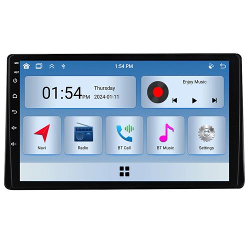 Autoradio RoverOne® Bluetooth CarPlay 2 Din 6Go RAM 128Go ROM pour Toyota Sienna 3 XL30 2014-2020