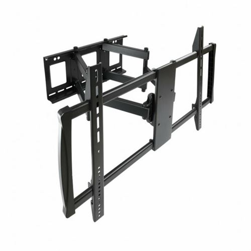 TOOQ LP75100TN-B - Haakje - voor plat scherm - high-strength metal - zwart - schermgrootte: 60-100 - bevestigingsinterface: tot 900 x 600 mm - te bevestigen aan de muur