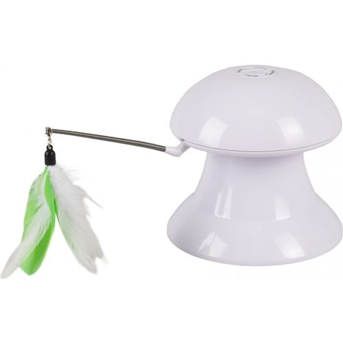 Jouet 2 en 1 avec plume et pointeur lumineux. pour chat. - Flamingo Pet Products - FL-560646