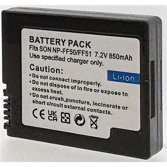 Achat batterie camescope SONY NP-FM70