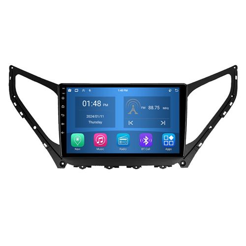 Autoradio RoverOne® Bluetooth CarPlay Android Auto Navigation 4Go RAM 64Go ROM pour Hyundai Azera 2014-2015