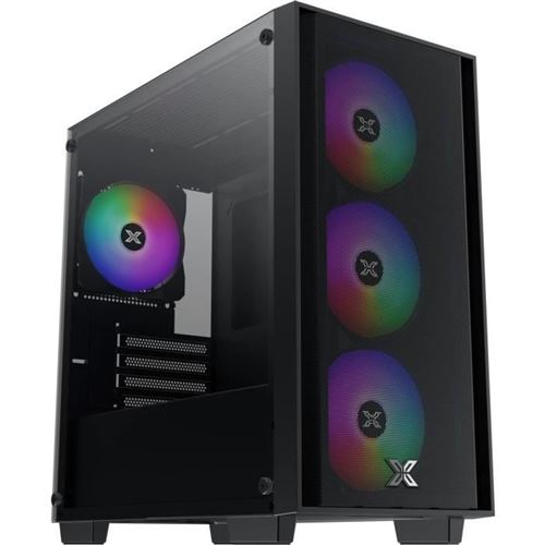 Xigmatek Noir Boîtier Pc - Nyx Air Ii (Noir) - Mini Tour - Format Micro-Atx - Sans Alimentation - Image 5