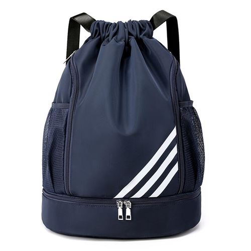 Sac à Dos Cordon - Sac de Sport - Bleu - Image 2