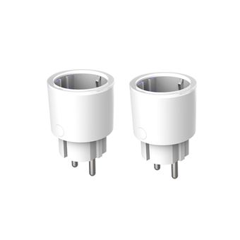 Prise EW10 Pack de 2 unités - Prise connectée - WiFi - Programmable avec App mobile - 1