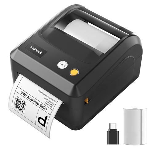 Inateck Imprimante d'étiquettes Thermiques Mobiles sans Fil 4 x 6 - pour Colis d'expédition, Compatible avec iOS, Android, Windows État correct - N/A reconditionné disponible sur Fnac