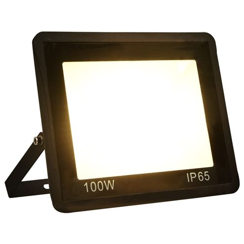 VidaXL Projecteur à LED 100 W Blanc chaud