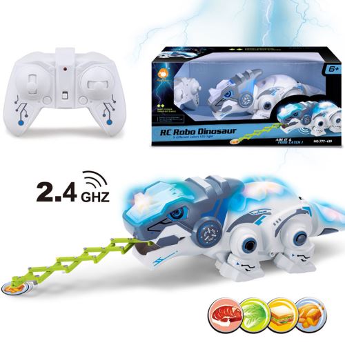 Dinosaur à distance Smart Control robotique avec la langue télescopique Animaux électronique Jouet Pealer8654