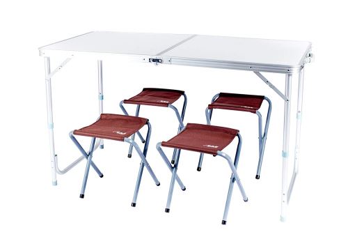 CAO Table Valise avec 4 sièges