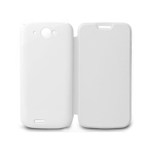Etui Folio satin blanc Logicom pour L-ement 350