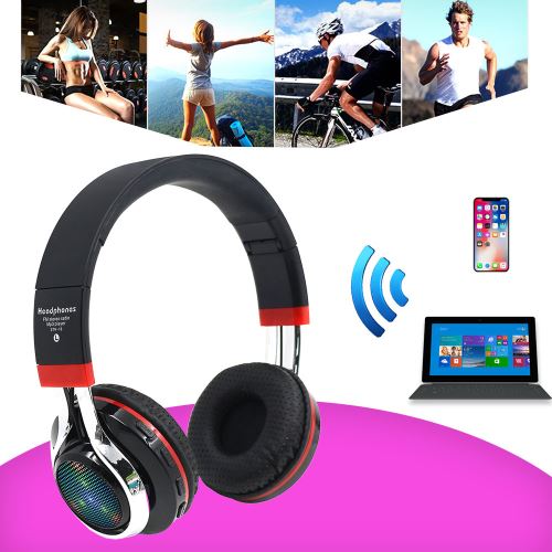 Casque sans fil Bluetooth 4.1 casque antibruit écouteurs et radio