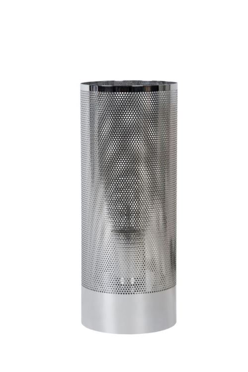Lucide BELI - Lampe De Table - Ø 12 cm - Chrome