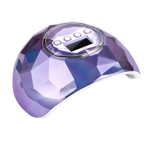 Lampe à ongles 86W LED Induction à séchage rapide Sèche-vernis à ongles Lampe de cuisson UV - Violet