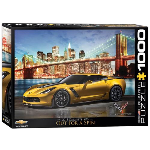 Eurographics - Puzzle Corvette 2015 Z06 (1 000 pièces)