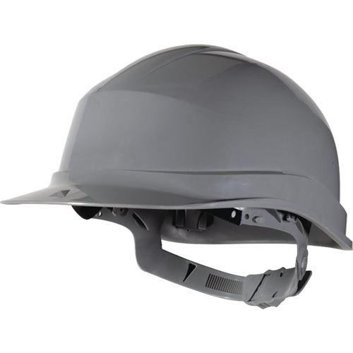 Casque de chantier en polyéthylène gris réglable ZIRCON I ZIRC1GR - Image 4