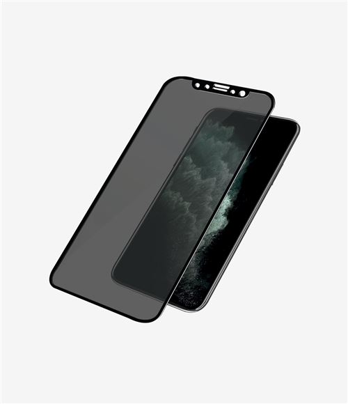 PanzerGlass Privacy - Schermbeschermer voor mobiele telefoon - met privacy-filter - zwart - voor Apple iPhone 11 Pro Max, XS Max