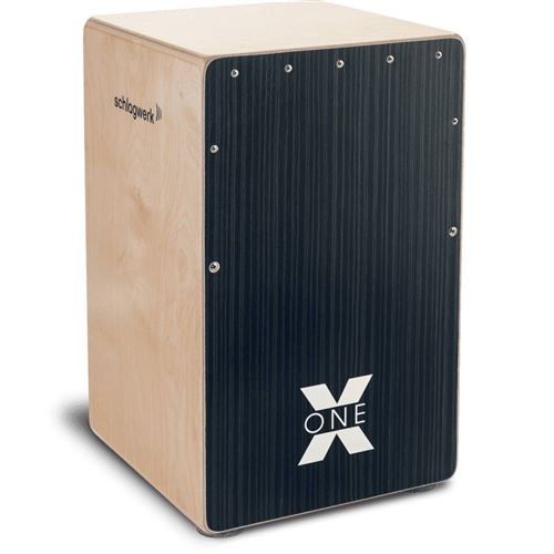 SCHLAGWERK CP160 - Cajon X-One - Hard Coal Stripes