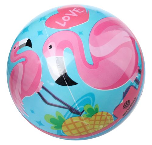 Mondo boule Flamingo 23 cm vert/rose