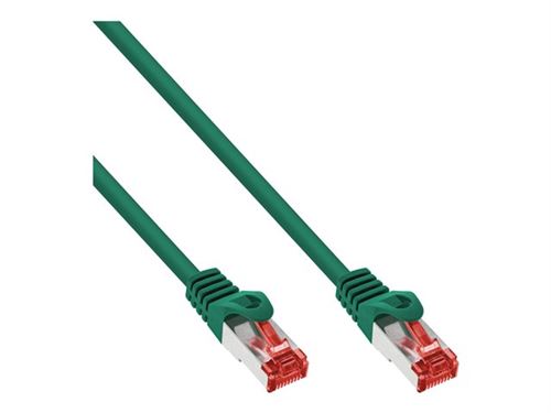 InLine cordon de raccordement - 30 cm - vert