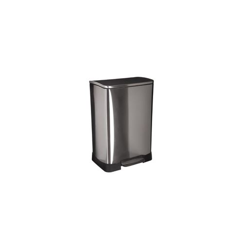 Poubelle de Cuisine 50L Argent