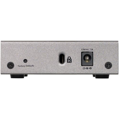 NETGEAR ProSafe Plus GS105E 5-port Gigabit Ethernet Switch - switch - 5 poorten - onbeheerd - desktop