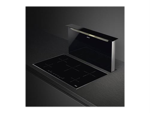 Smeg SI5952B table de cuisson à induction - noir - vitrocéramique - avec cadre biseauté