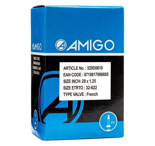 AMIGO tube intérieur 28 x 1,25 (32-622) FV 42 mm