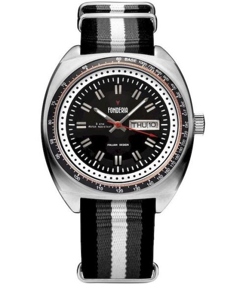 Fonderia Montre Homme P-8A004UN1 Noir