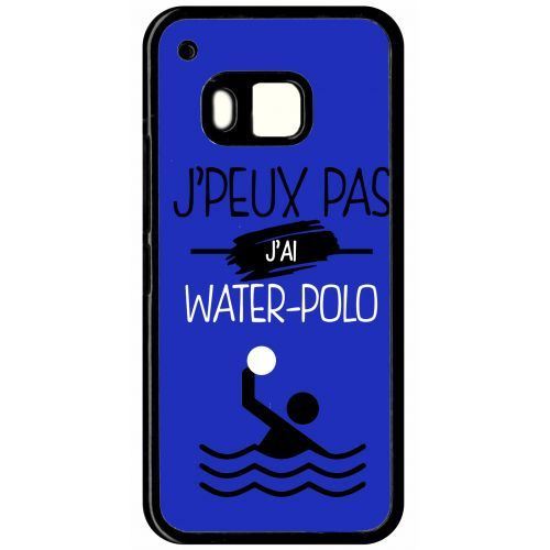 Coque htc m9 j peux pas j ai water polo 12