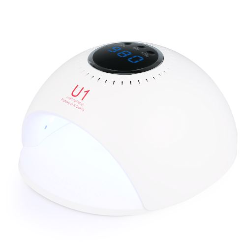 60W Nail UV Lampe LED Sèche-ongles à séchage rapide pour tous les gels à ongles Vernis à ongles avec écran LCD 3 Lampe de chronomé