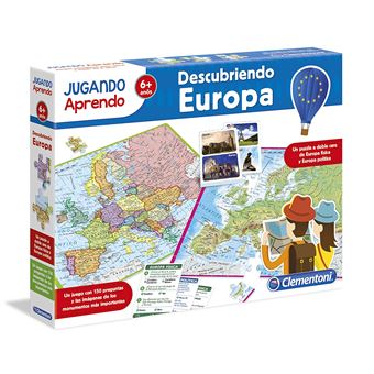 Clementoni - Gioco Scopri La Spagna: Puzzle 2 In 1 Con Carte Sfida - 4