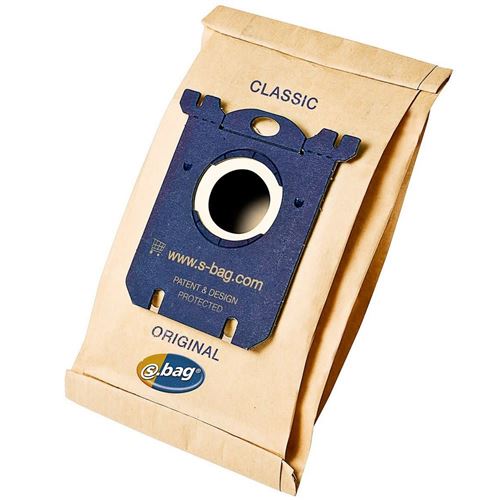 Sac Aspirateur Electrolux Sacs Aspirateur S-Bag Classic Par 5 pour Aspirateur Electrolux, Aspirateur Philips, Aspirateur Tornado