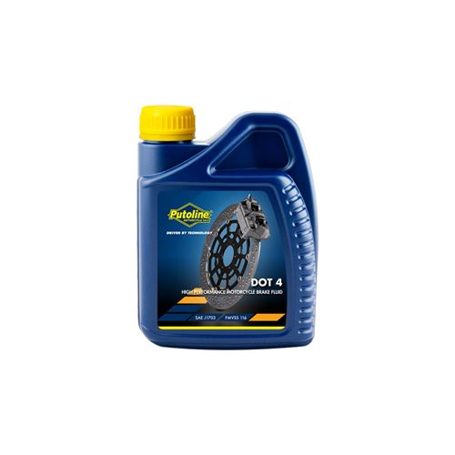 Liquide frein dot4 putoline universal brake fluid (500ml)