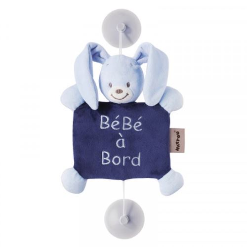 Bébé à bord Bibou le lapin - Collection 'Alex et Bibou'
