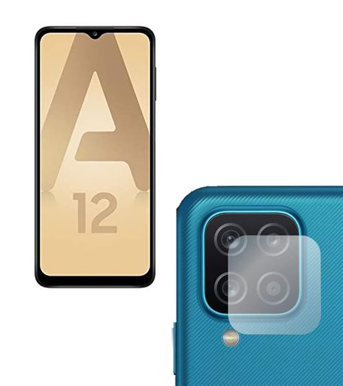 Film en Verre Trempé protecteur de lentille arrière de l'objectif appareil Photo / Caméra pour Samsung Galaxy A12 4G XEPTIO