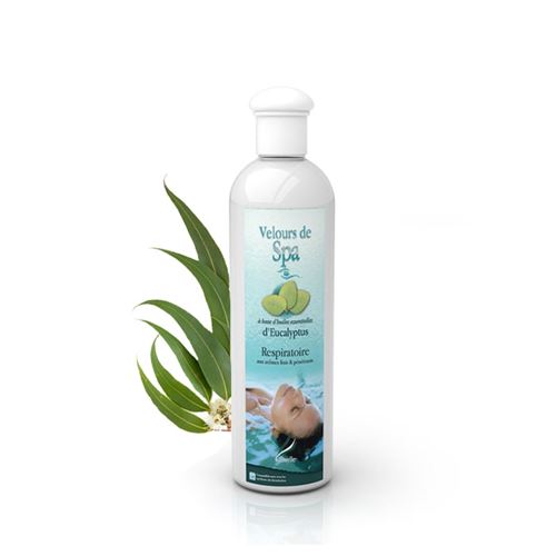 Parfum de Spa à base d'huiles essentielles à l'Eucalyptus Camylle 250 ml