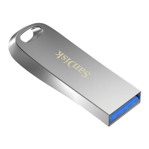 SanDisk Ultra Luxe Clé USB 256 GB argent SDCZ74-256G-G46 USB 3.1 (Gen 1)