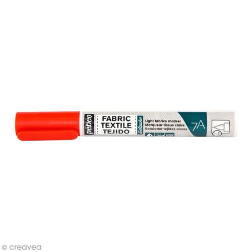 Feutre textile - 7A marqueur tissus clairs - 1 mm