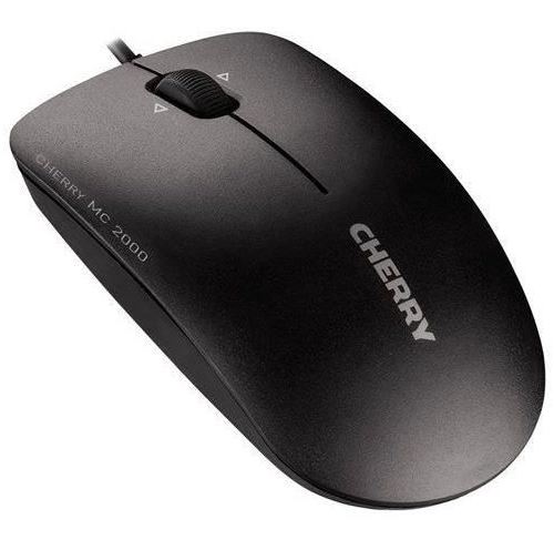 MC 2000 - Souris - droitiers et gauchers - infrarouge - 3 boutons - filaire - USB - noir