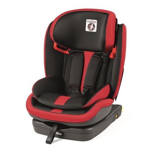 PEG PEREGO Siege auto Isofix Viaggio Via Groupe 1/2/3 - Monza Rouge