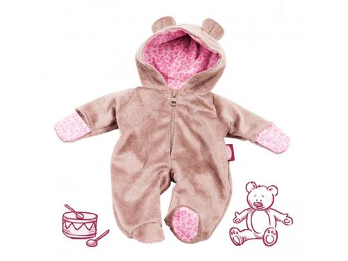 Habit ours poupée 45-50cm