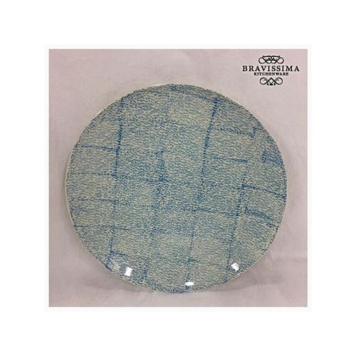 Assiette creuse grès (37 x 37 x 4 cm) by bravissima kitchen