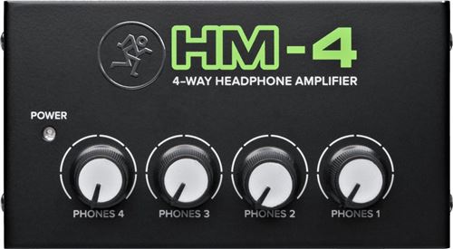 Mackie Noir Hm-4 Amplificateurs Pour Casques - Image 1