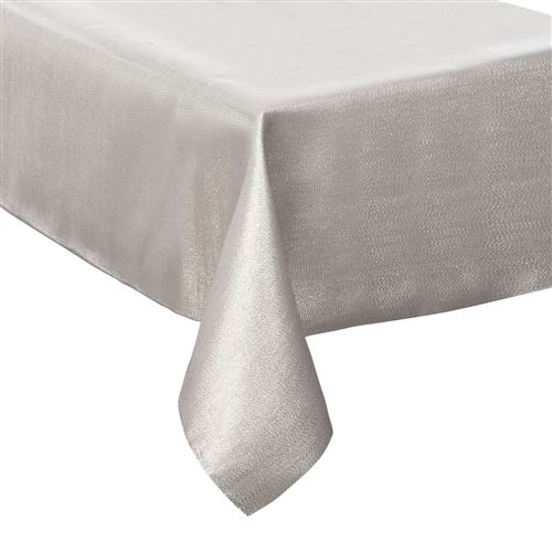 Nappe de Noël Paillette - L. 140 x l. 240 cm - Blanc