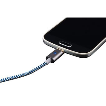 Câble Micro USB Magnétique 1 Mètre - Marque Callstel - Neuf - Pour Charge Et Data