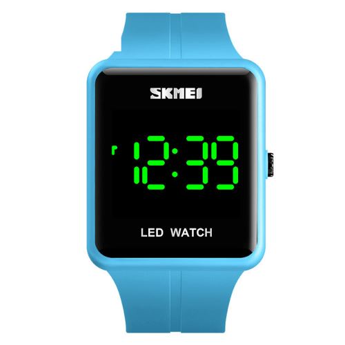Oem Bleu Montre Enfant Numérique Led Etanche Simple