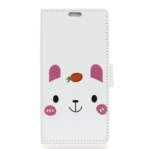 Etui en PU impression de motifs avec support animal mignon pour votre Xiaomi Redmi Note 7