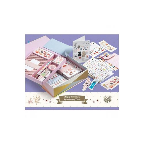 Coffret papeterie Tinou - Origami - Achat & prix